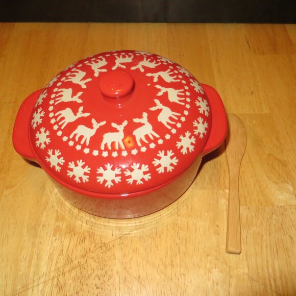 Holiday Ceramic Serving Bowl Set - Picture 1 of 3